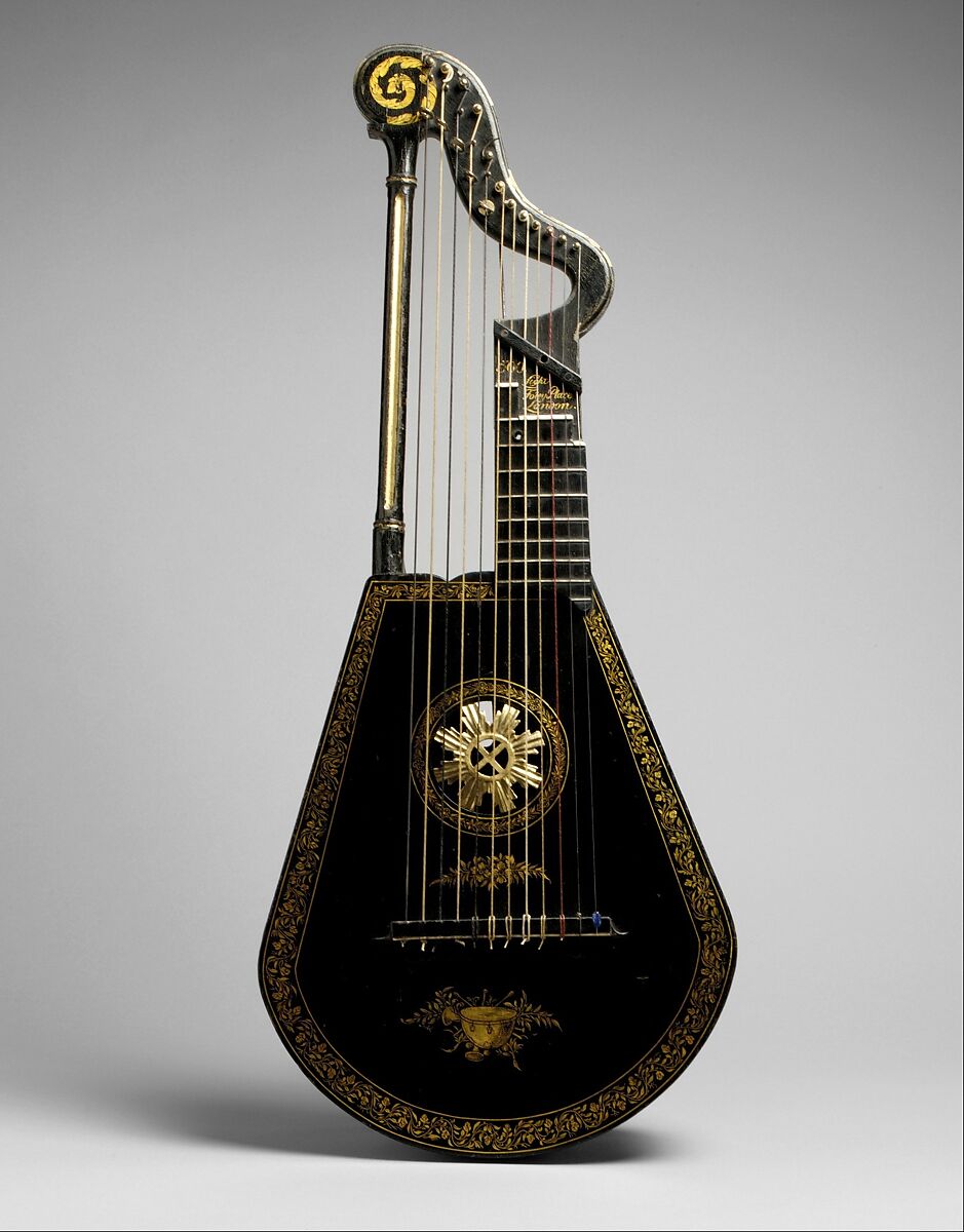 Edward Light Harp Lute British The Metropolitan Museum of Art