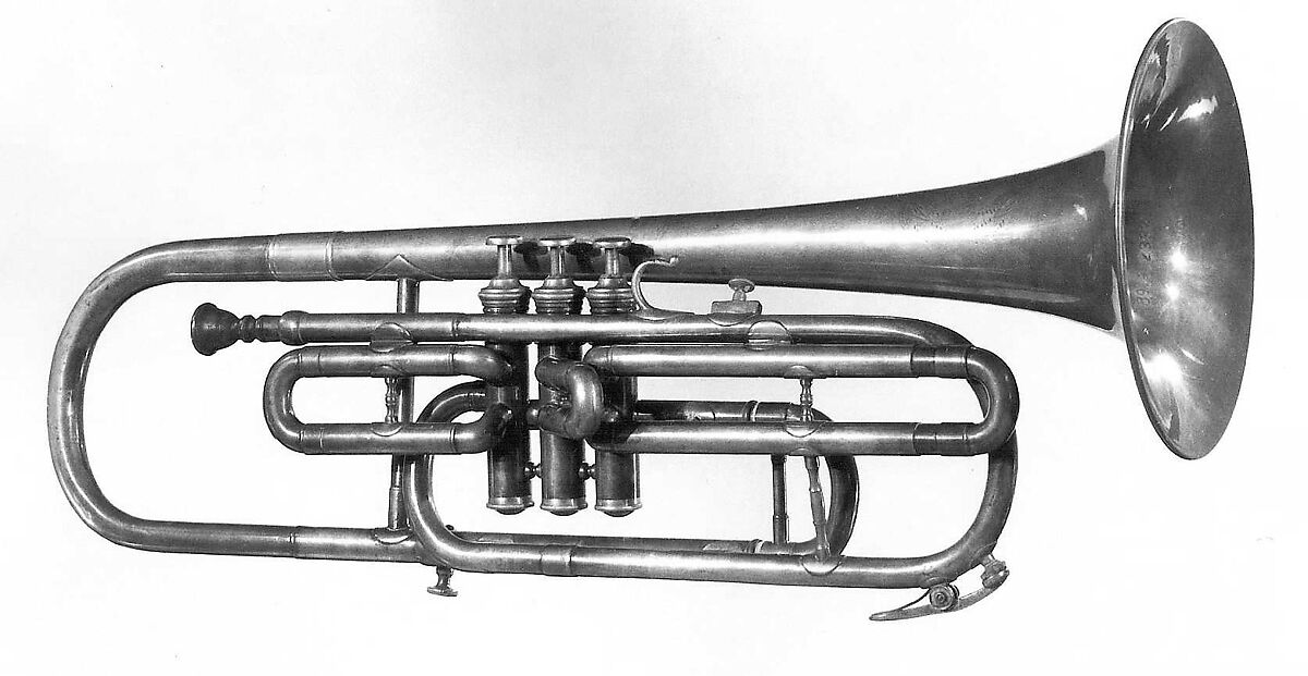 August Pollmann Alto valve trombone in Eflat American The Met