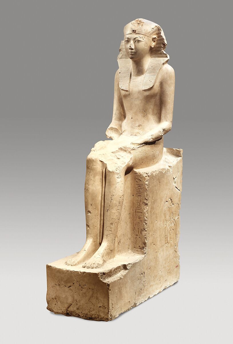 Seated Statue of Hatshepsut New Kingdom The Met