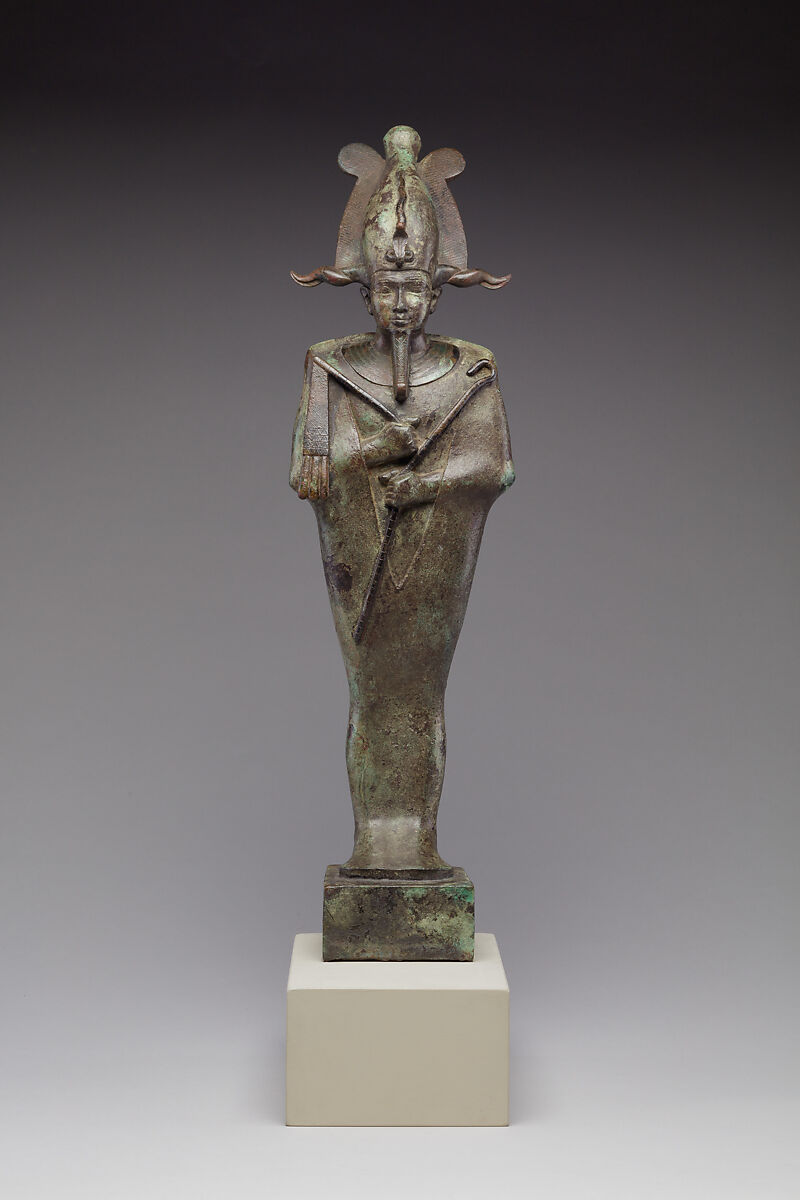 Statuette of Osiris Late Period The Metropolitan Museum of Art