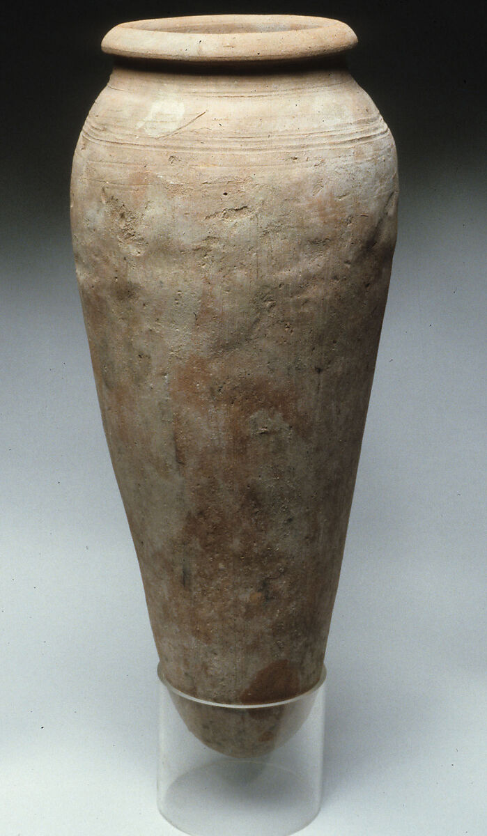 Large late ware storage jar Predynastic, Naqada III The