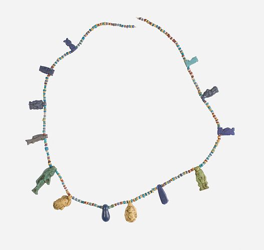 String of beads and amulets New Kingdom, Amarna Period The