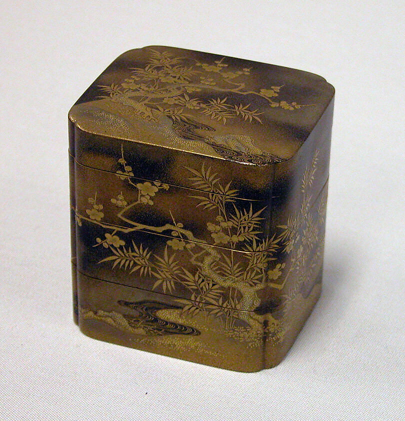 Incense Box in Three Compartments Japan Edo (16151868) or Meiji