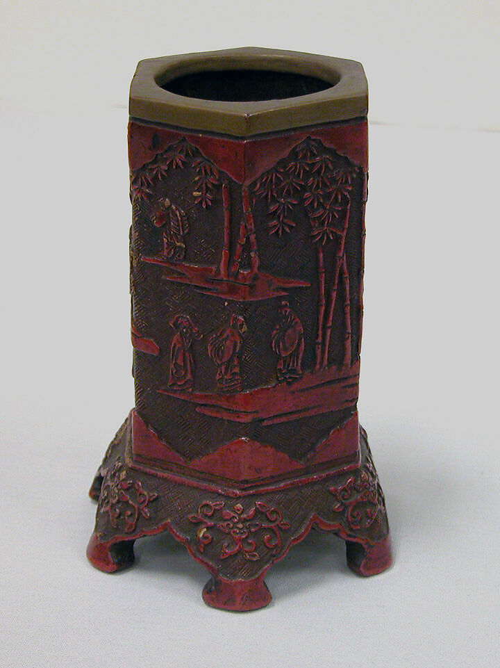 Brush Holder Japan Edo (16151868) or Meiji period (18681912) The Metropolitan Museum of Art