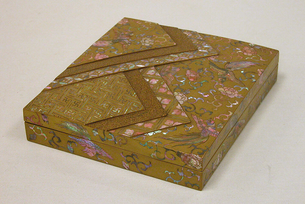 Writing box Japan Edo period (16151868) The Metropolitan Museum