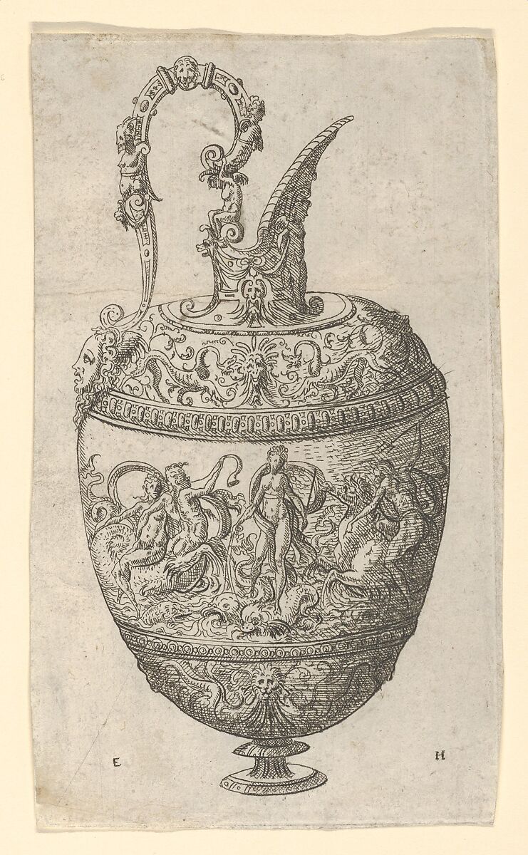 Erasmus Hornick Design for a Ewer The Metropolitan Museum of Art