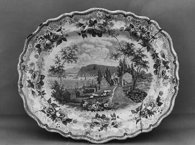 Job & John Jackson Plate British (American market) The