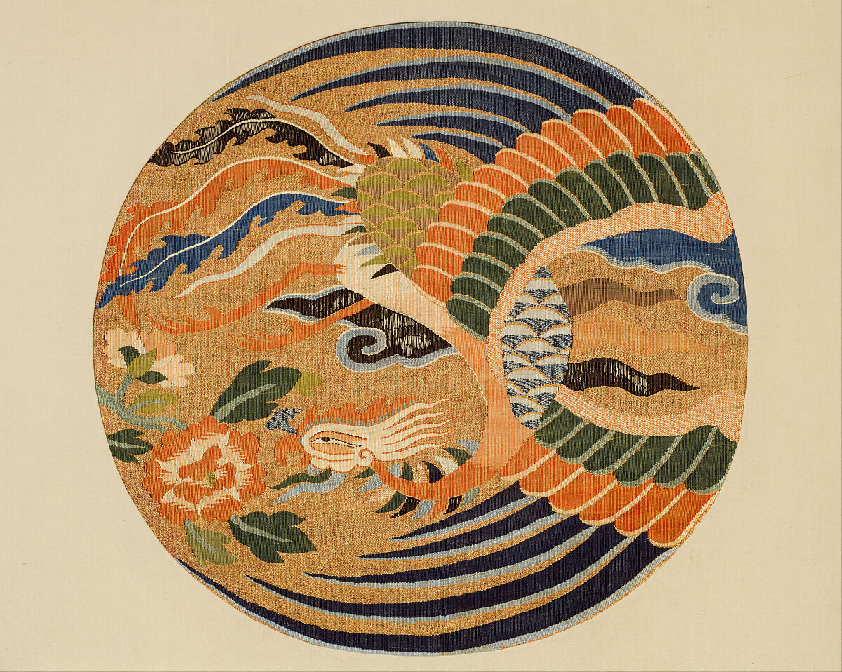 Medallion China Ming dynasty (13681644) The Metropolitan Museum