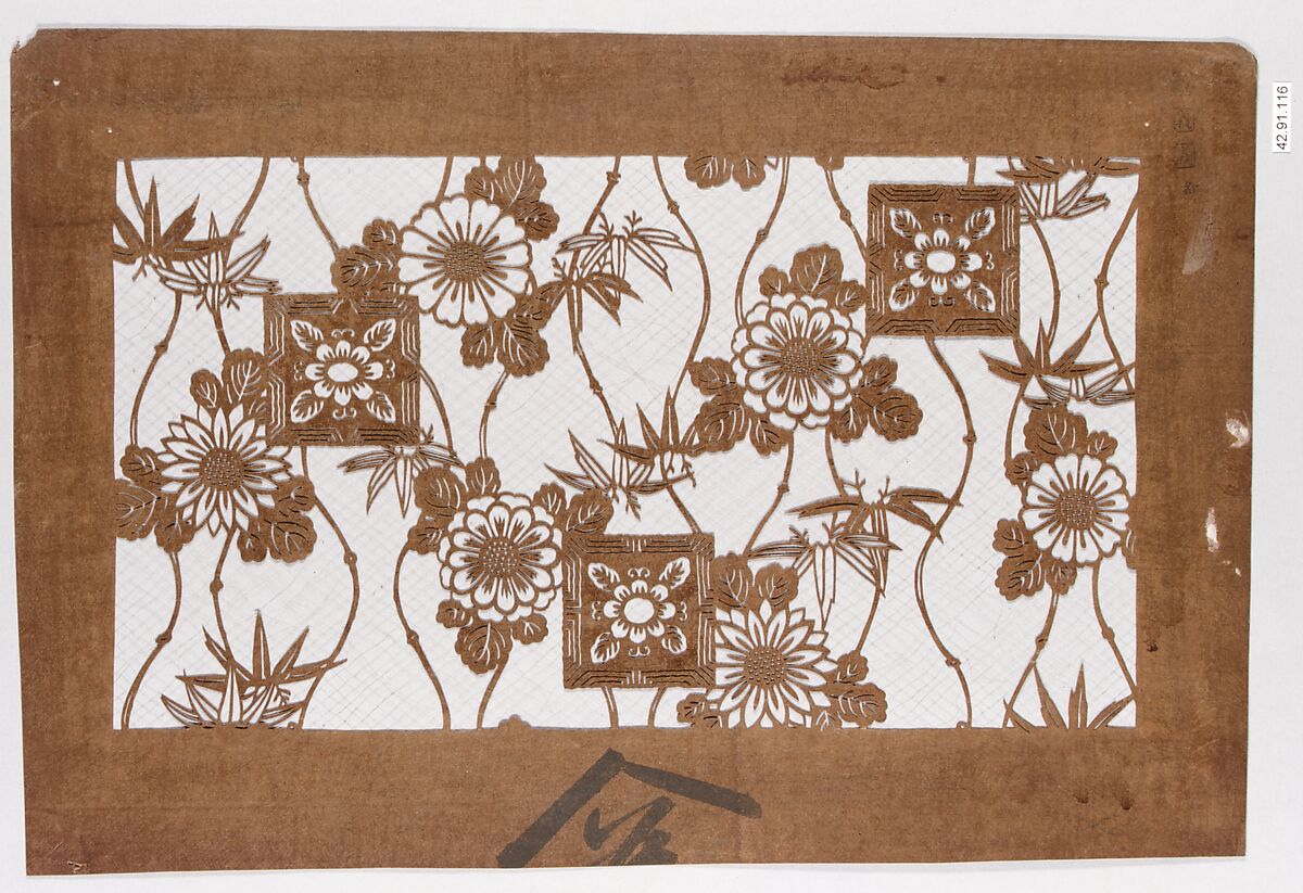 Stencil Japan The Metropolitan Museum of Art