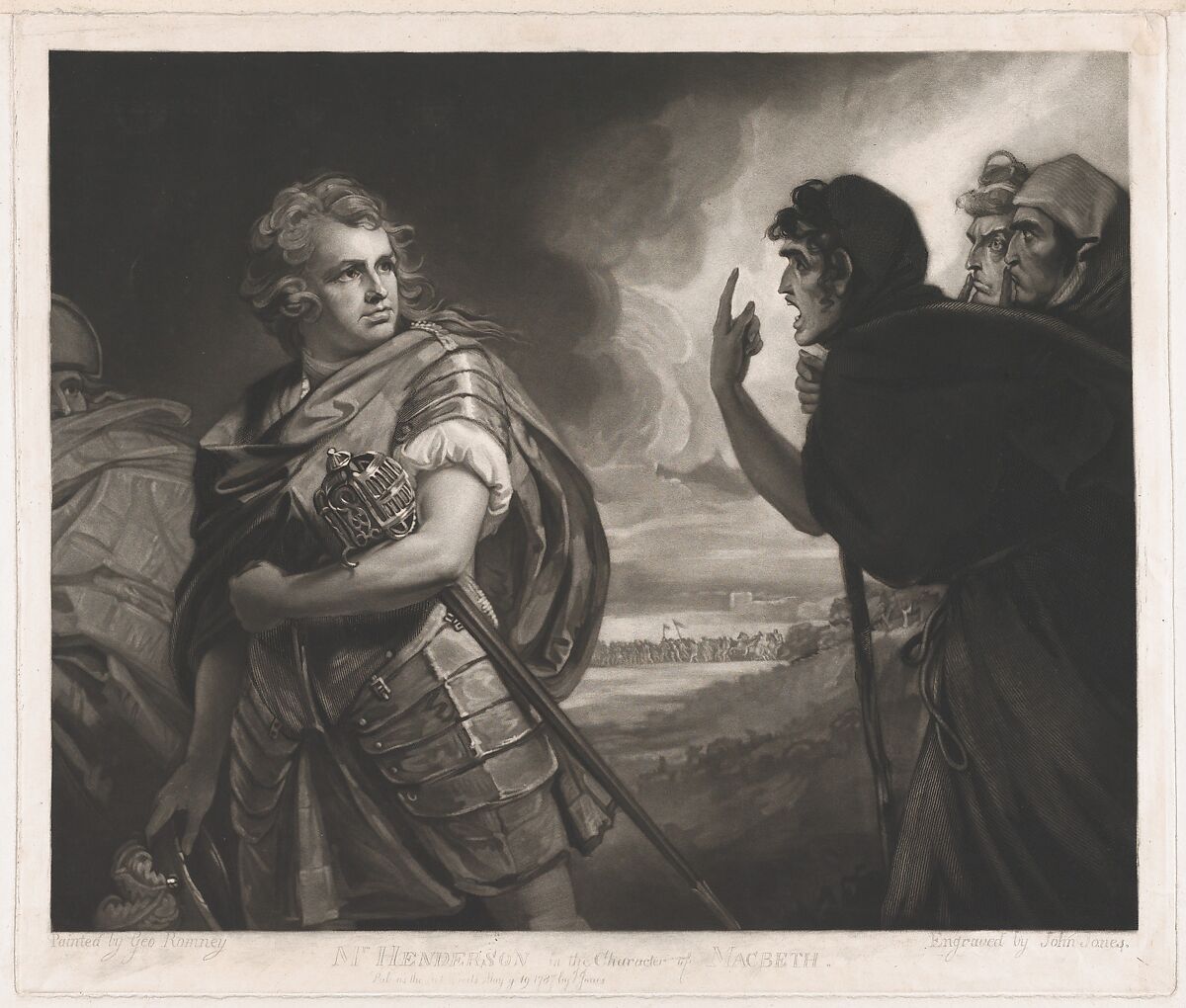 John Jones Mr. Henderson in the Character of Macbeth The