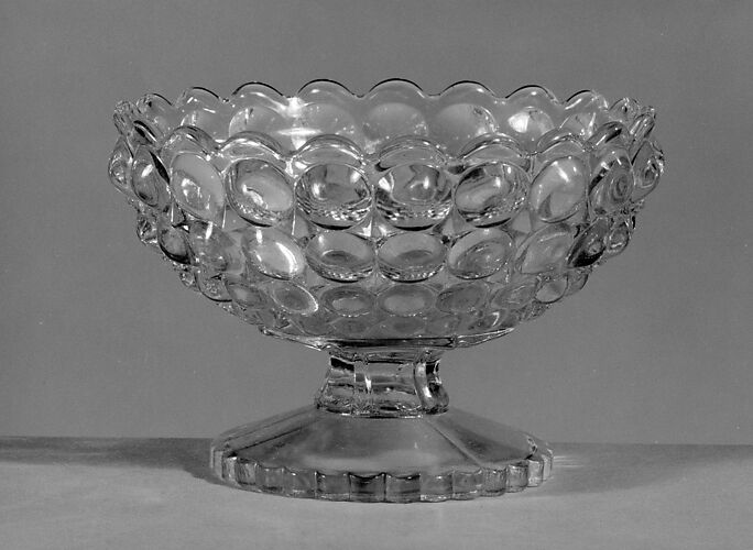 Richards and Hartley Flint Glass Co. Sauce Dish American The