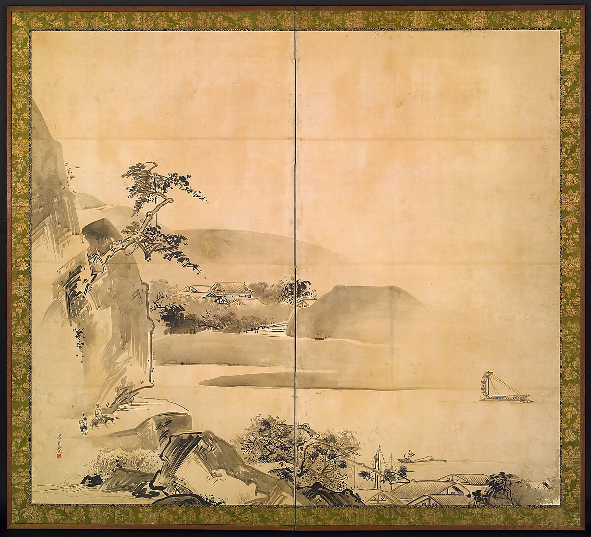 Watanabe Shikō Landscape Japan Edo period (16151868) The