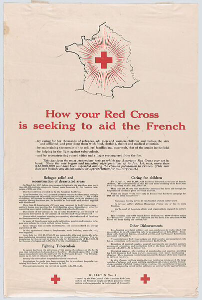 Issued by American Red Cross How your Red Cross is seeking to aid the