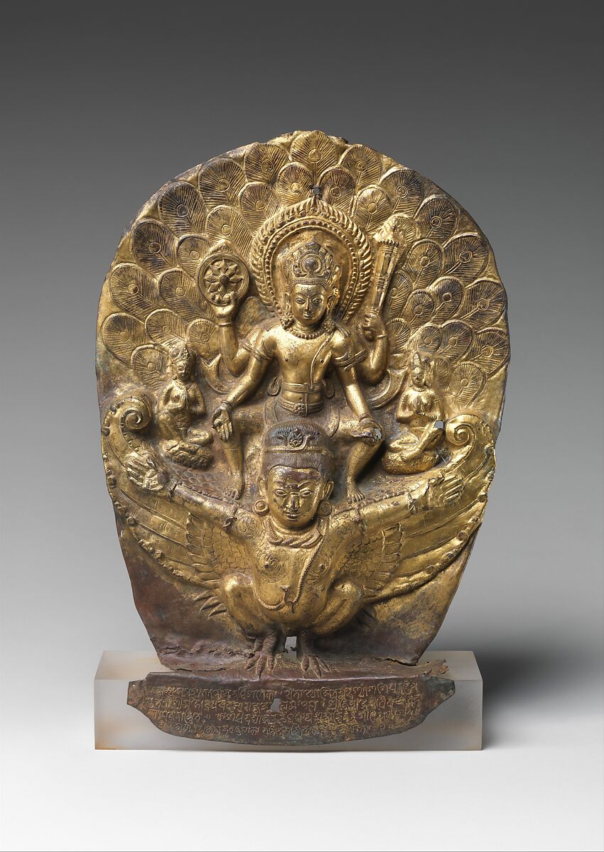 Vishnu Riding on Garuda Nepal The Metropolitan Museum of Art