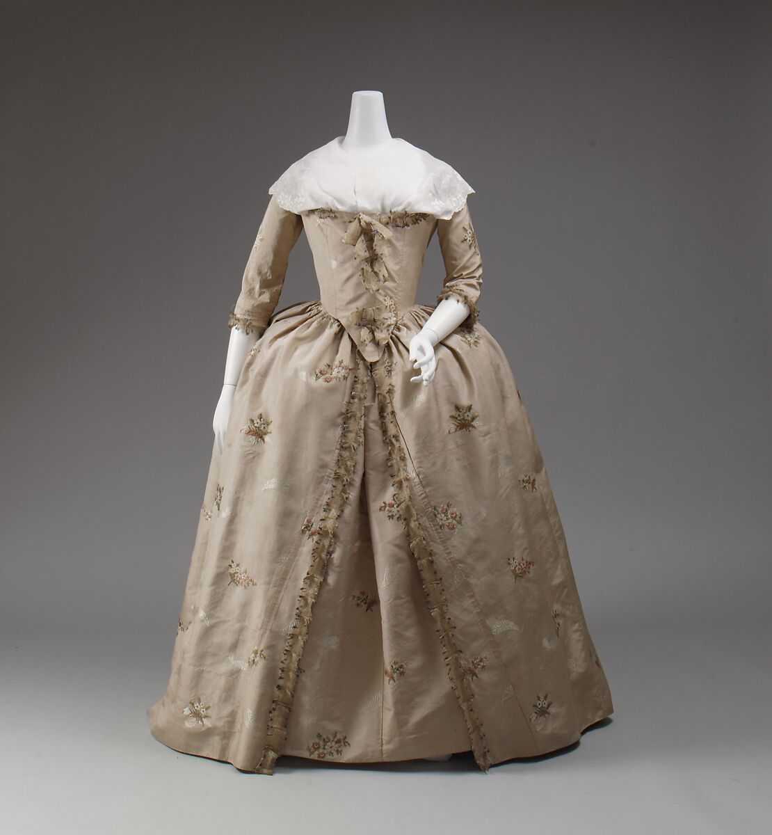 Robe à l'Anglaise American or European The Met