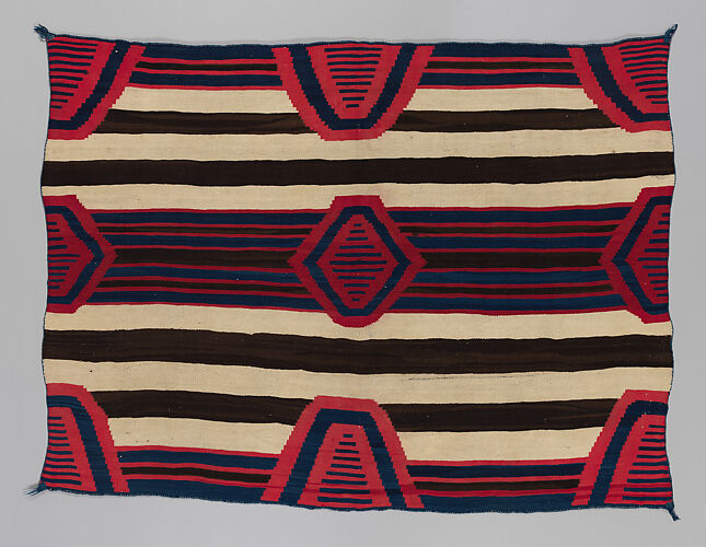 Firstphase chief's blanket Diné/ Navajo, Native American The Metropolitan Museum of Art