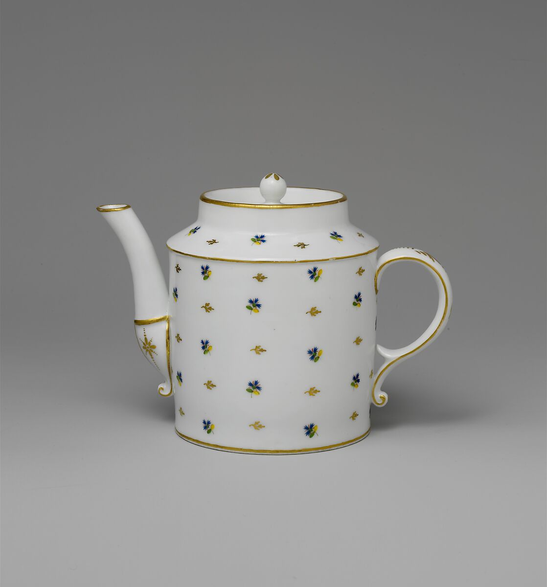 Teapot French, possibly The Metropolitan Museum of Art