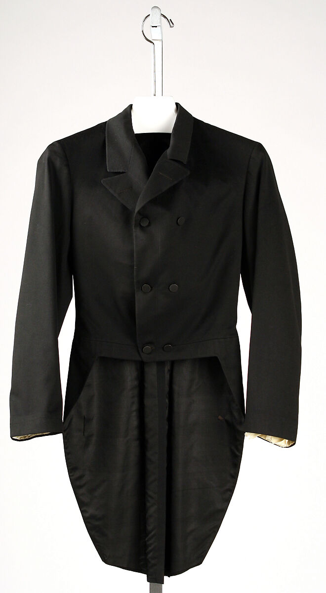 (attributed to) Brooks Brothers Cutaway coat American The