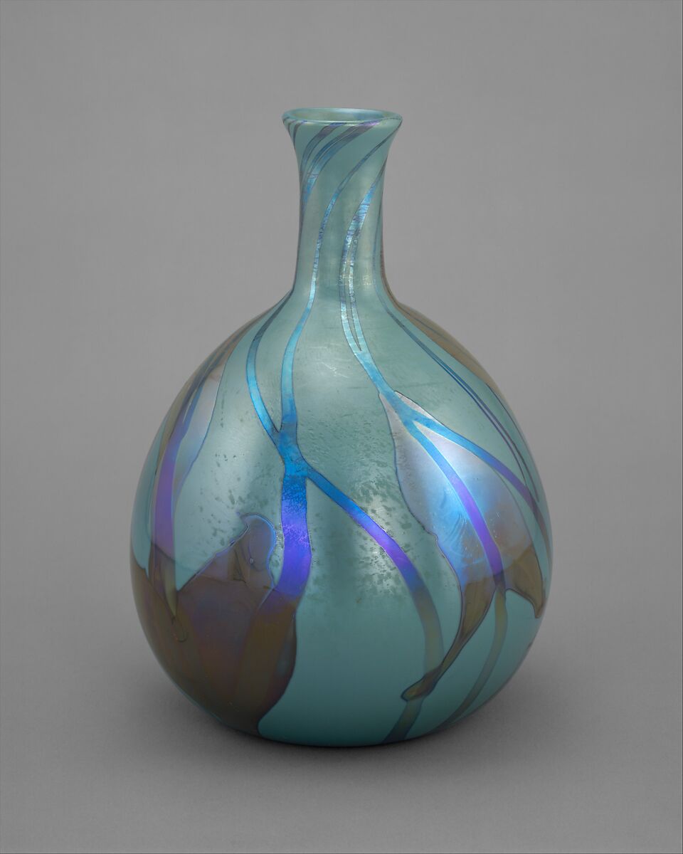 Louis Comfort Tiffany Favrile Lava Glass Vase ubicaciondepersonas