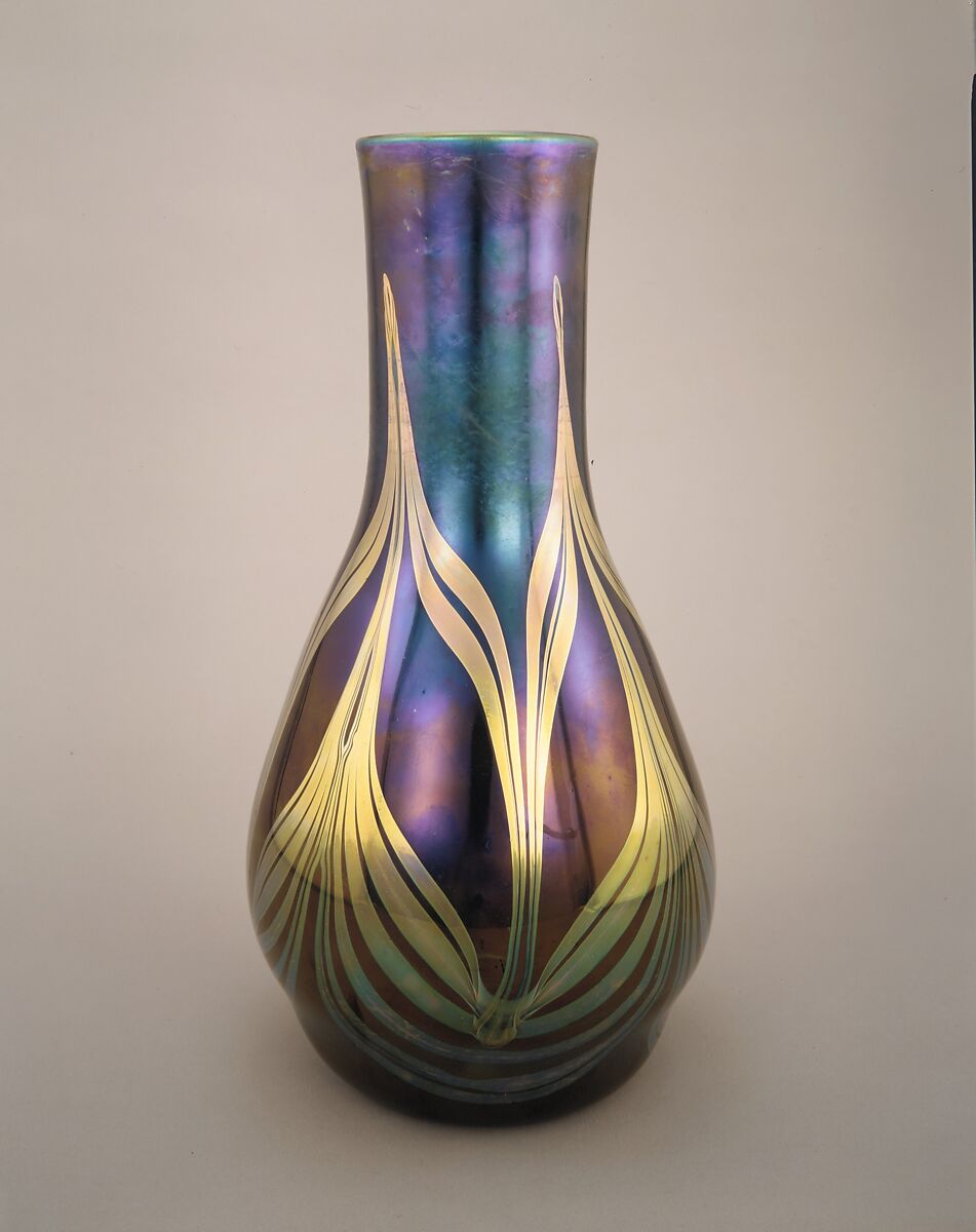 Designed by Louis C. Tiffany Vase American The Metropolitan