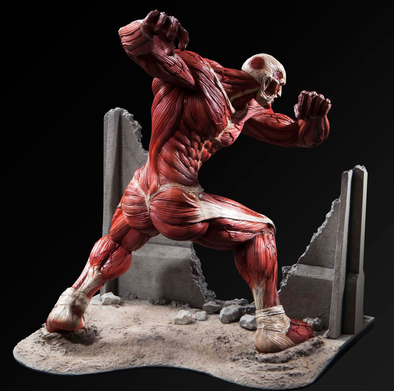 Ultimate Modeling Collection Attack On Titan Colossal Titan Polystone