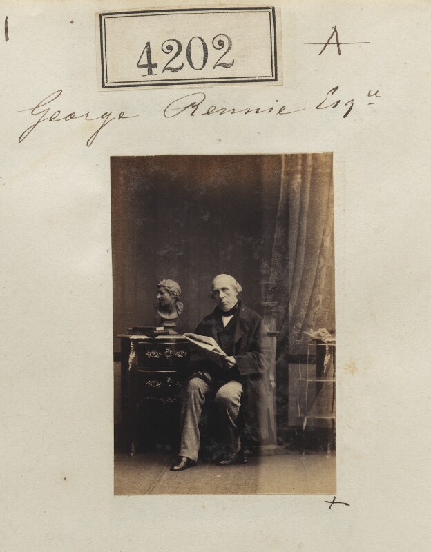 NPG Ax54217; Rennie Portrait National Portrait Gallery