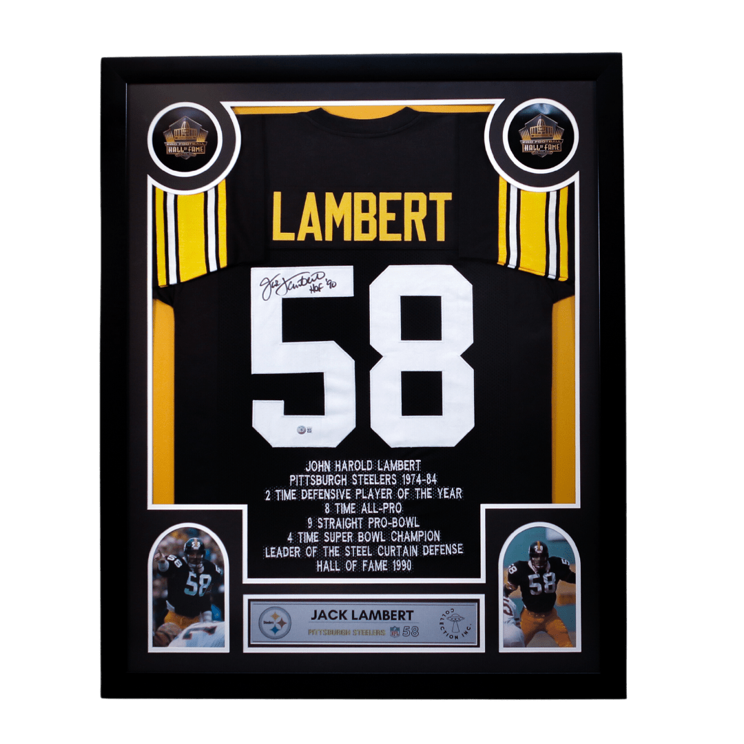 Jack Lambert / Pittsburgh Steelers / Jersey Collection Inc.
