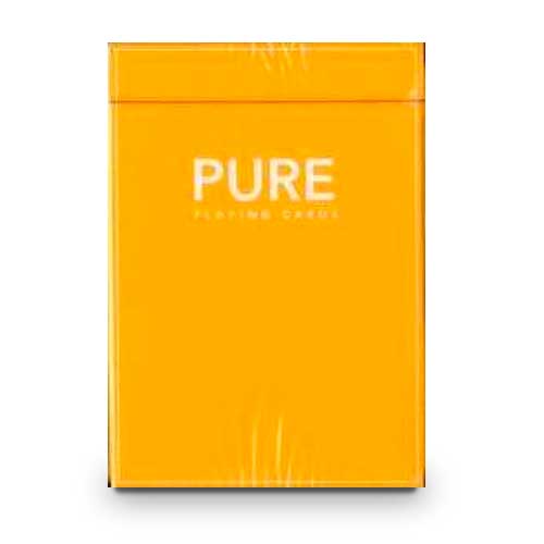 Pure NOC (Yellow) Playing Cards by TCC and HOPC Collection playing cards