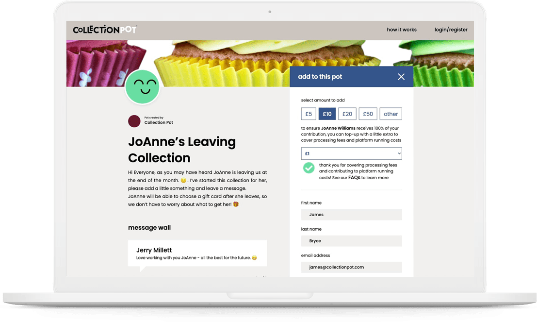 Group Gift Collections Collection Pot