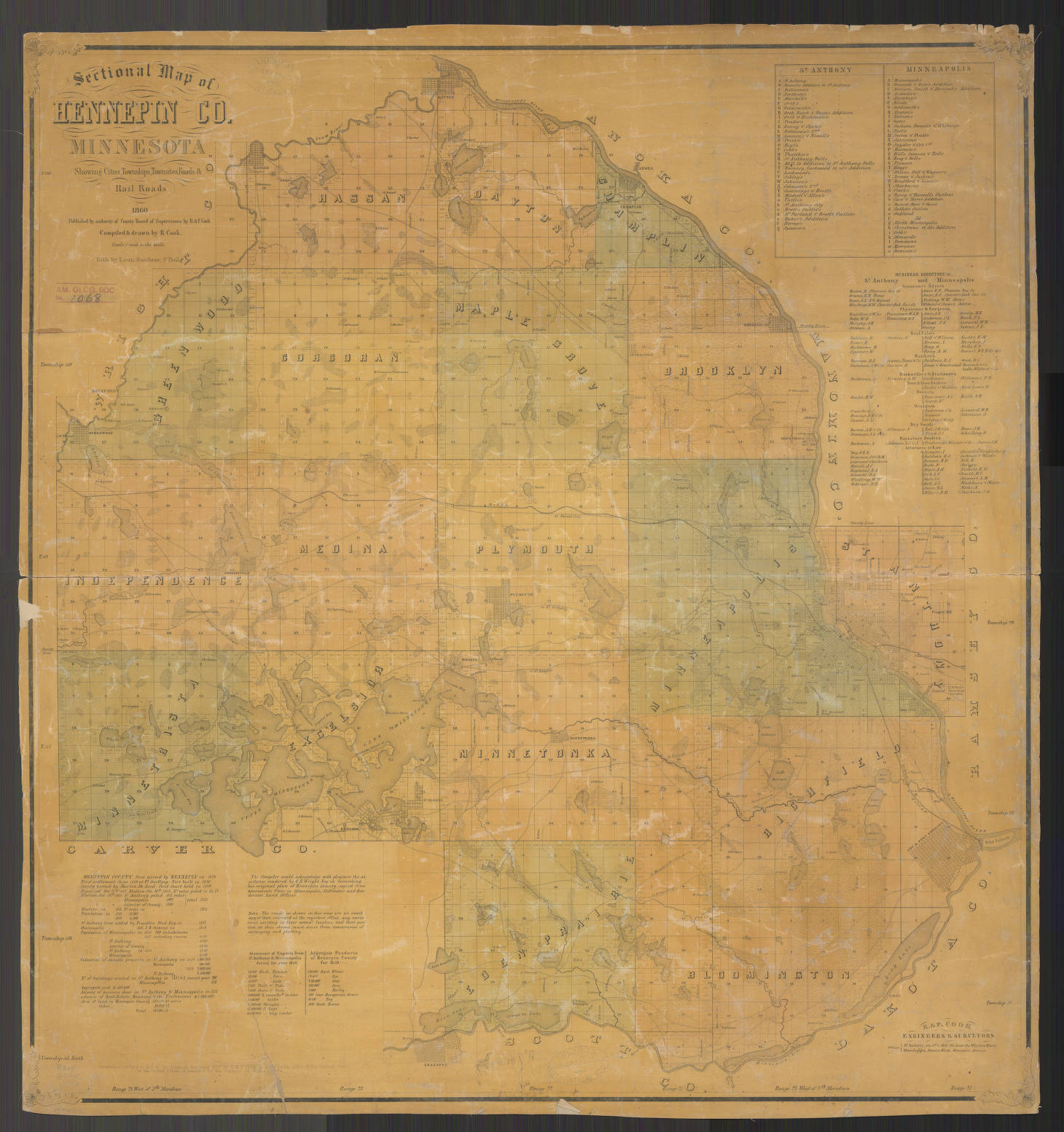 Hennepin Minneapolis Map