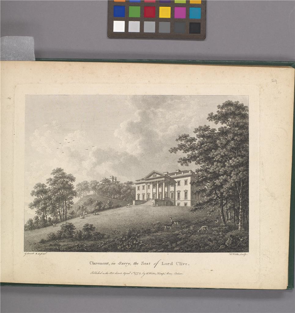 RHS Digital Collections View Claremont, in Surry, the Seat of Lord