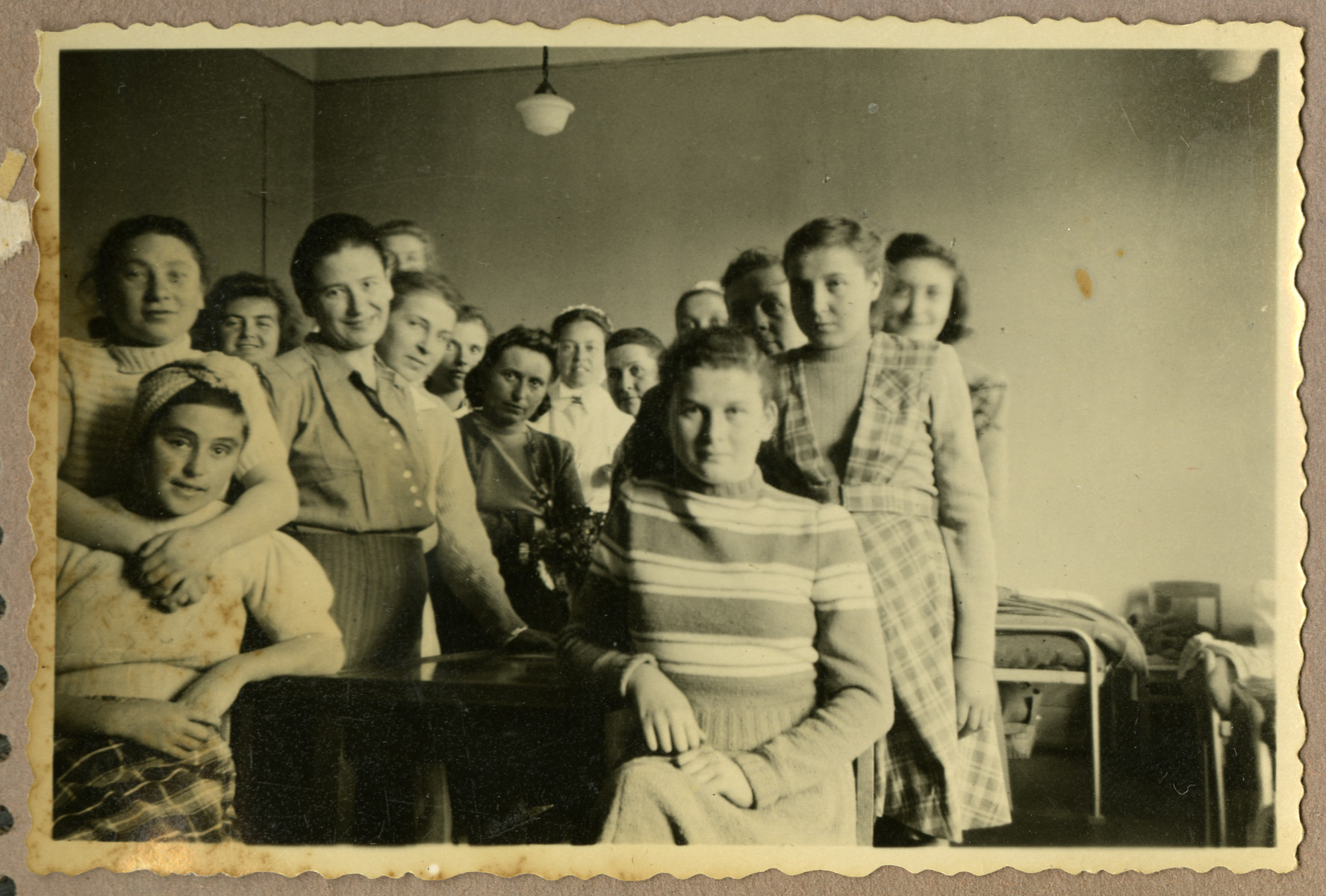 Jewish Holocaust survivors, housed in a hospital in Karlstad, Sweden