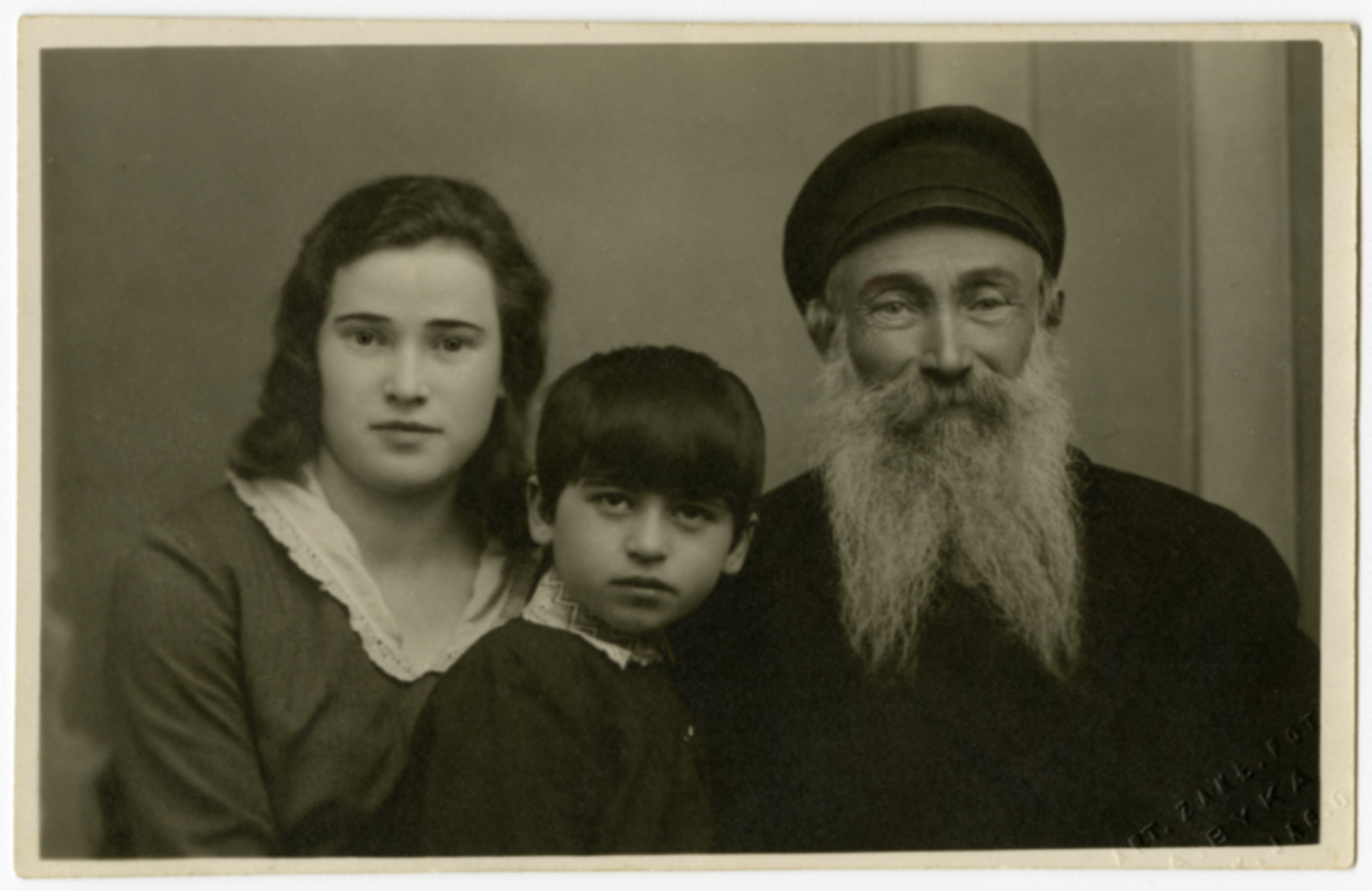 Studio portrait of the Schwartz family. Collections Search United