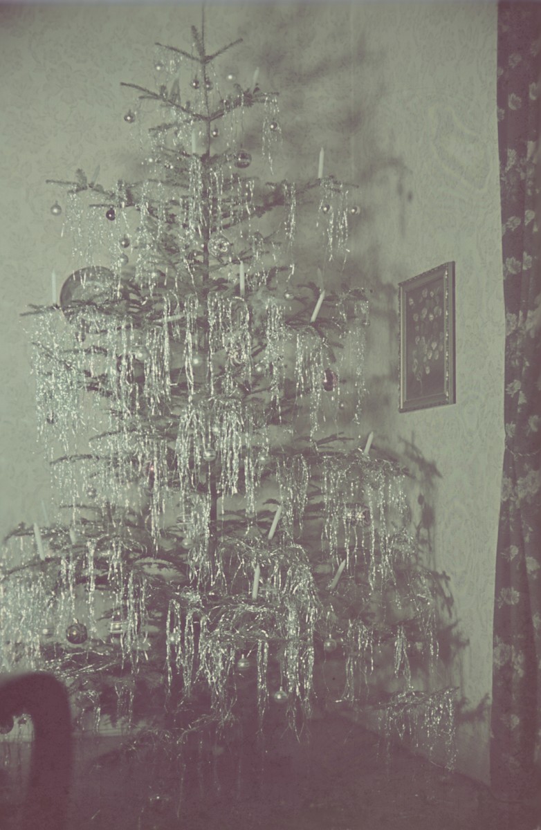 Ghetto Christmas Trees A Christmas tree in the Lodz ghetto. Collections Search United
