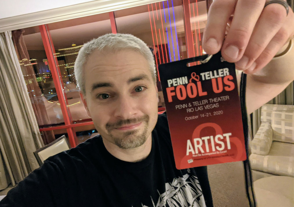 Peter Wood on Penn & Teller Fool Us Peter Wood Collector of the