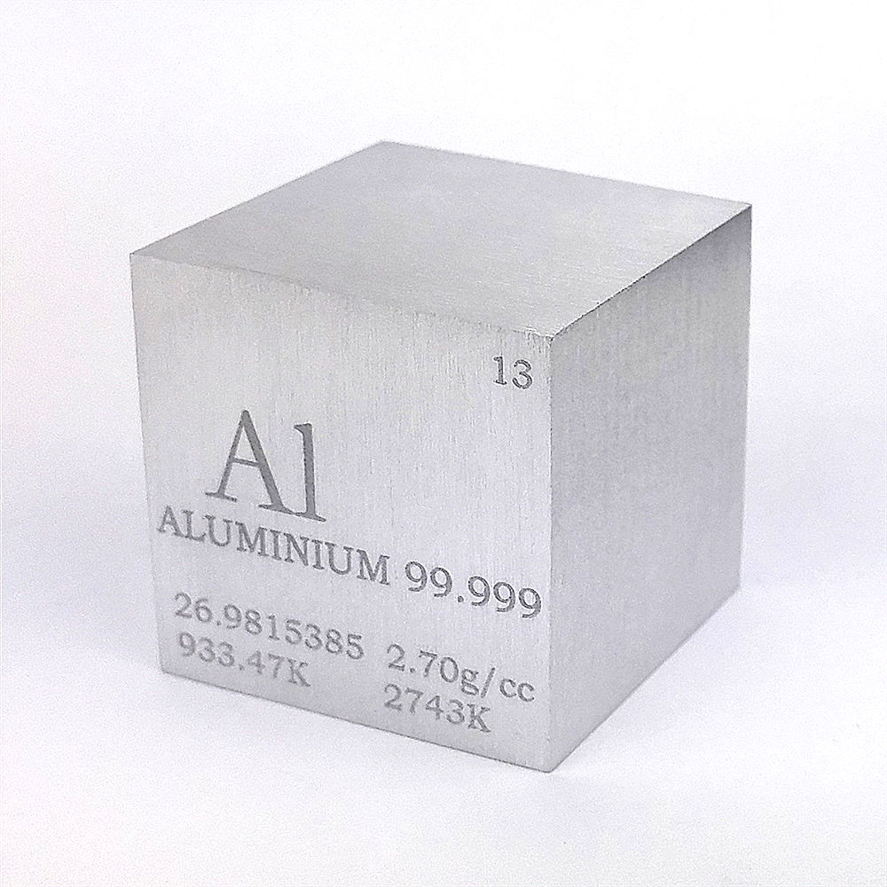 1 inch Cube of Aluminum – Collect The Elements