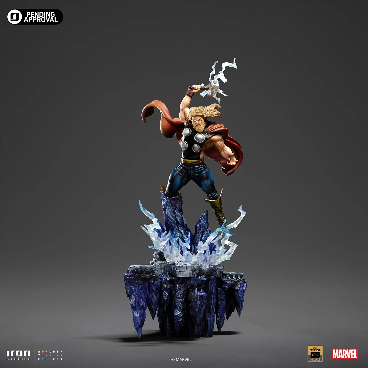 PREORDER THOR INFINITY GAUNTLET DELUXE ART SCALE Maxicollector