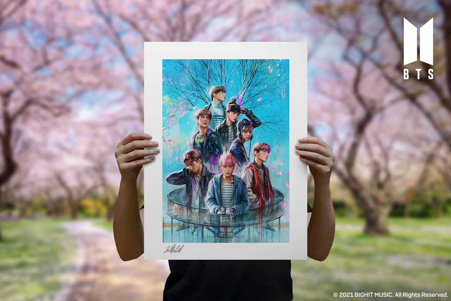 PRINT BTS SPRING DAY Maxicollector