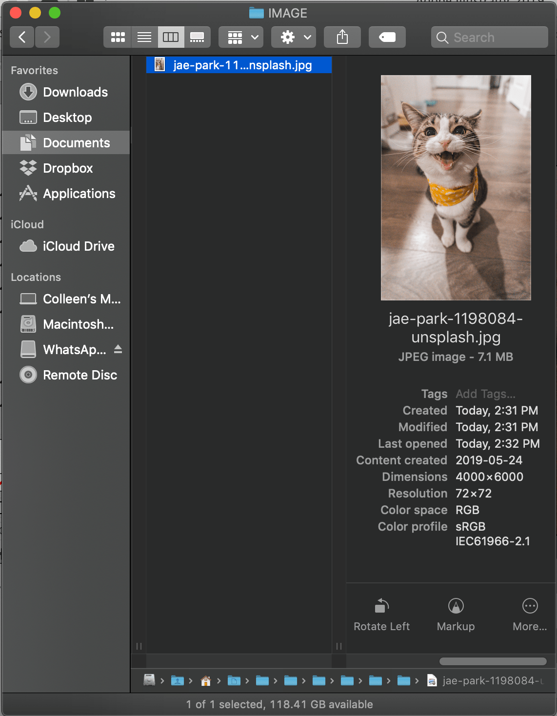 Image Resolution for Print and  Colleen Keith Design