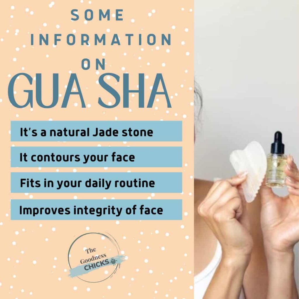An ancient Gua Sha Facial Tool that enhances your Skincare Routine and