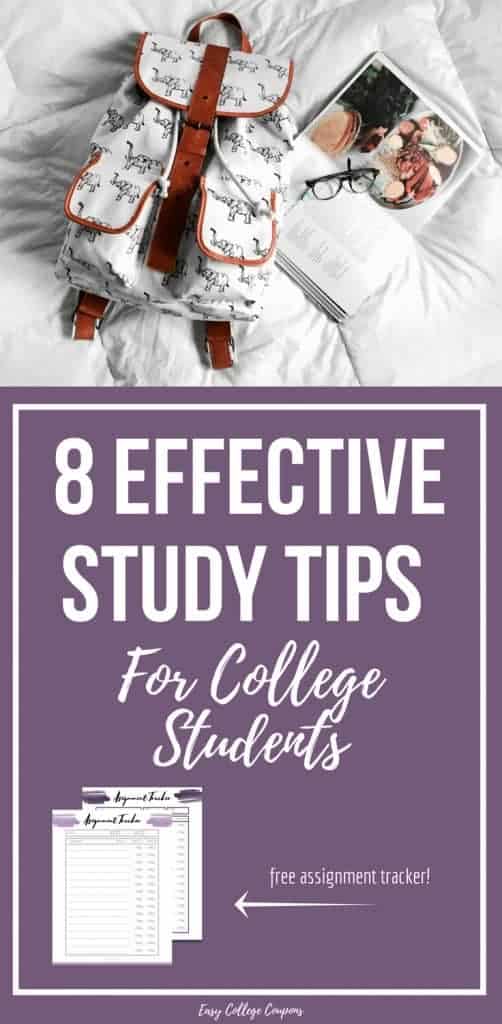 8 Effective Study Tips for College Students