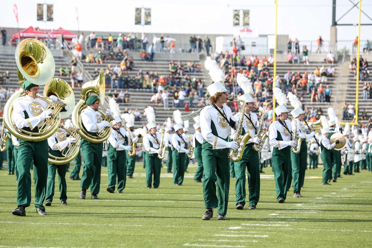Colorado State Marching Band the largest in school history The Rocky Mountain Collegian