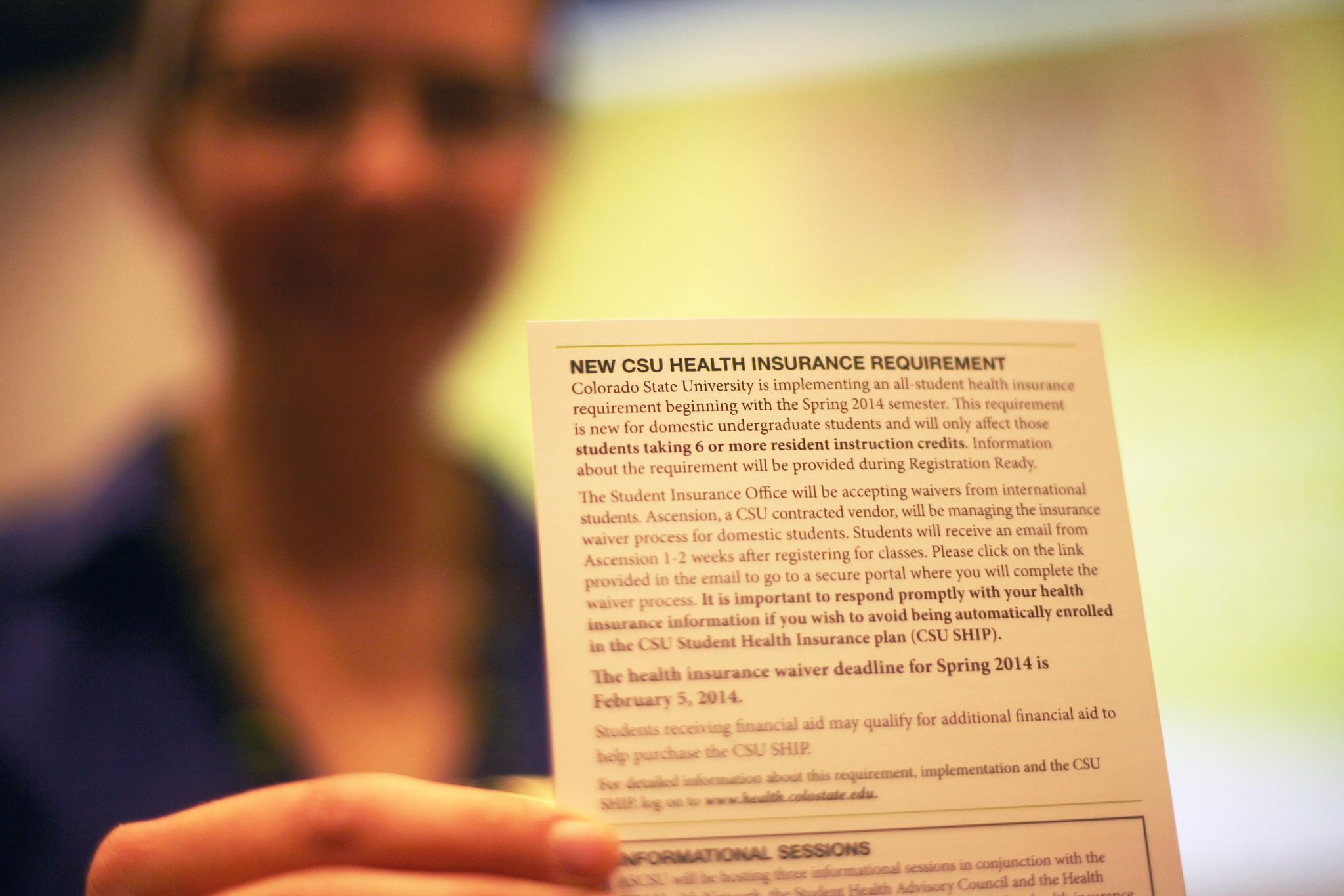 CSU healthcare changes The Rocky Mountain Collegian