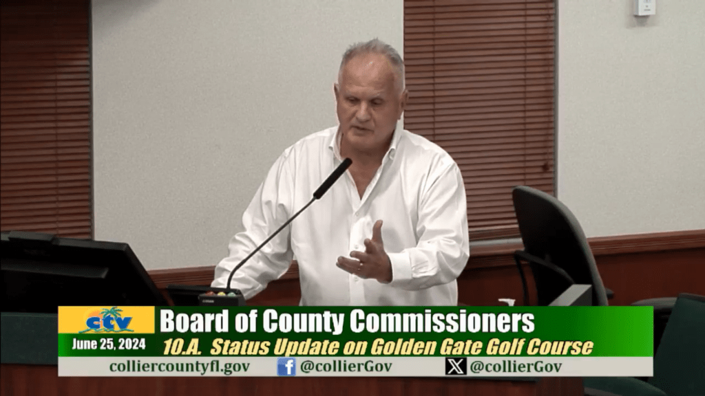 Golden Gate Golf Course Housing Project Funding Update Collier Clerk