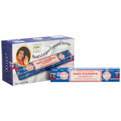 Shop Satya Sai Baba Nag Champa Incense 100gm