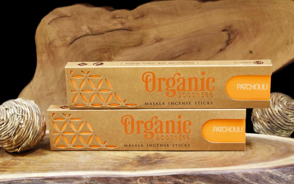 Shop Patchouli Organic Goodness Incense