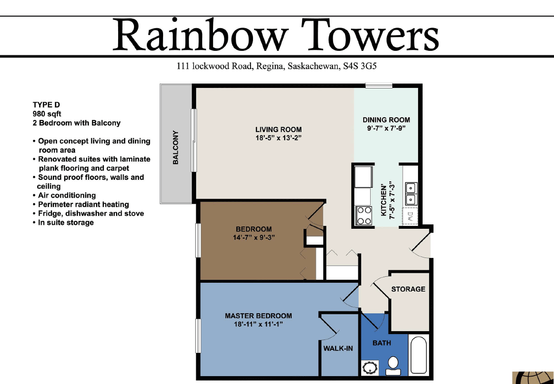 RAINBOW TOWERS Colliers Rentals