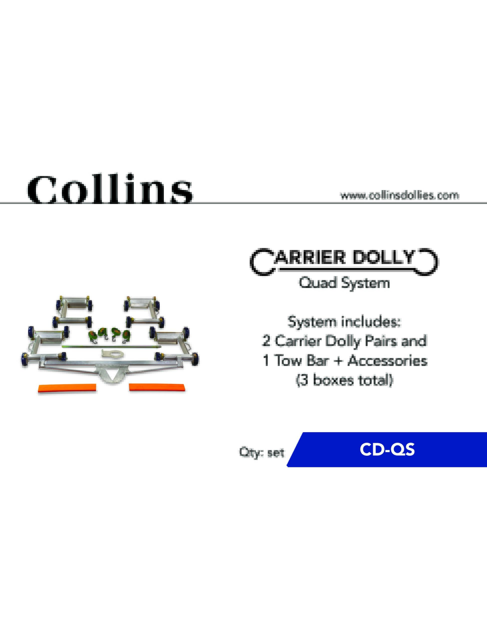 Collins Carrier Dolly Quad System