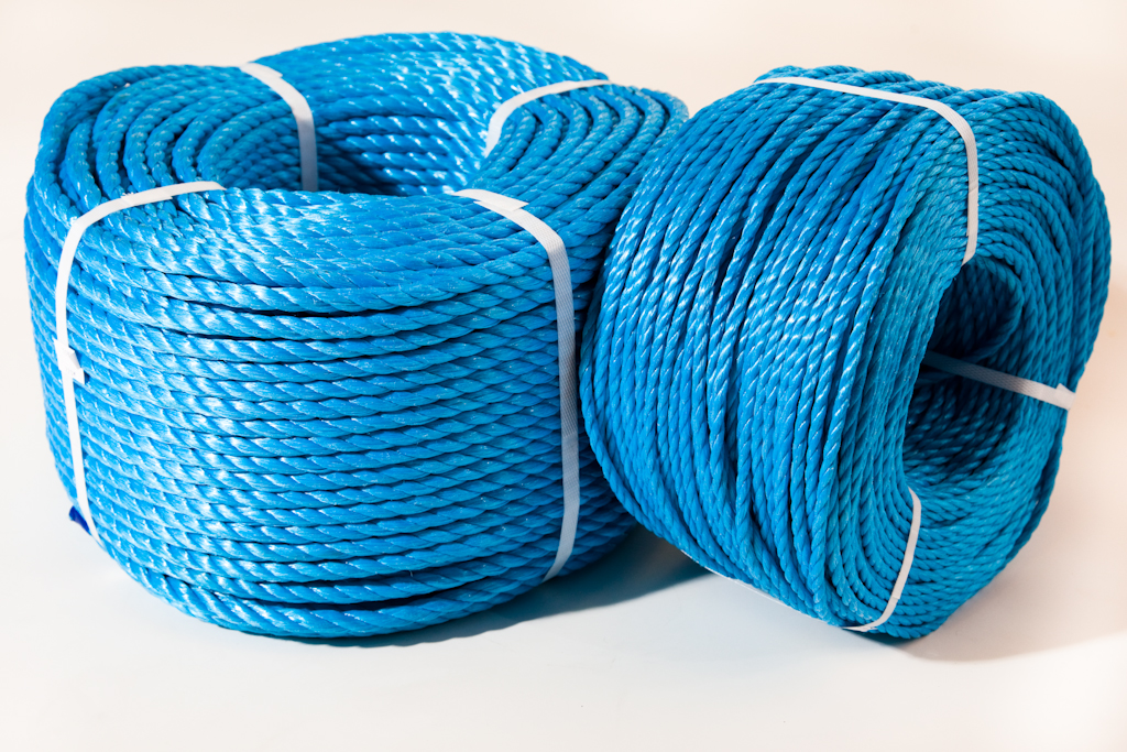 Blue Polypropylene Rope 220 Metre Coils General Purpose