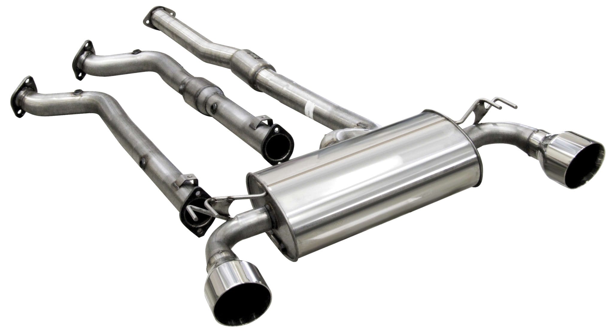 Mongoose Exhaust System for Mitsubishi Lancer Evo X Collins Performance